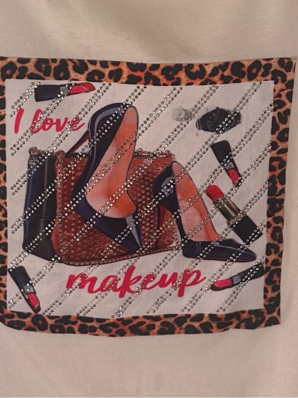 I Love Makeup T Shirt